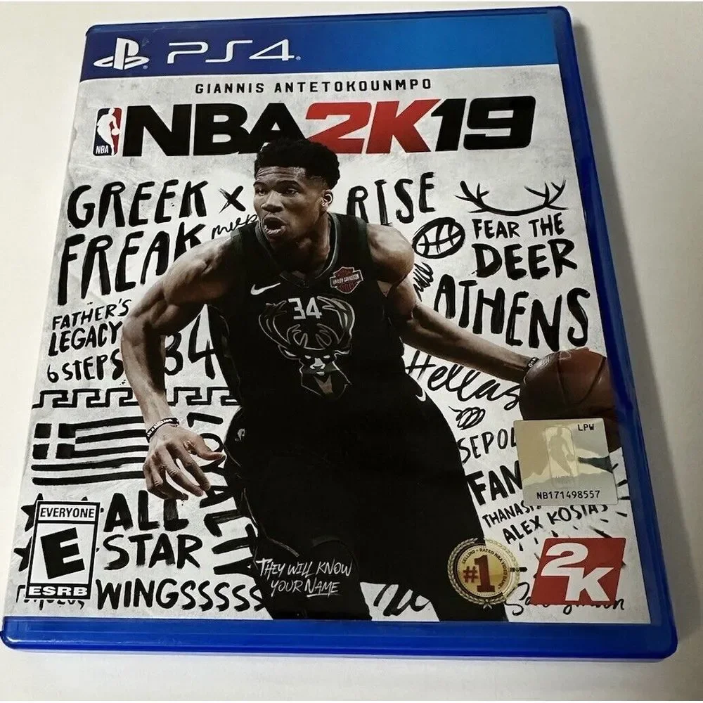 PS4 NBA 2K19 video game (PlayStation 4,‎ 2018)
